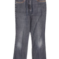 Marks & Spencer Womens Classic Straight Jeans UK 10 Small W28 L27 Blue