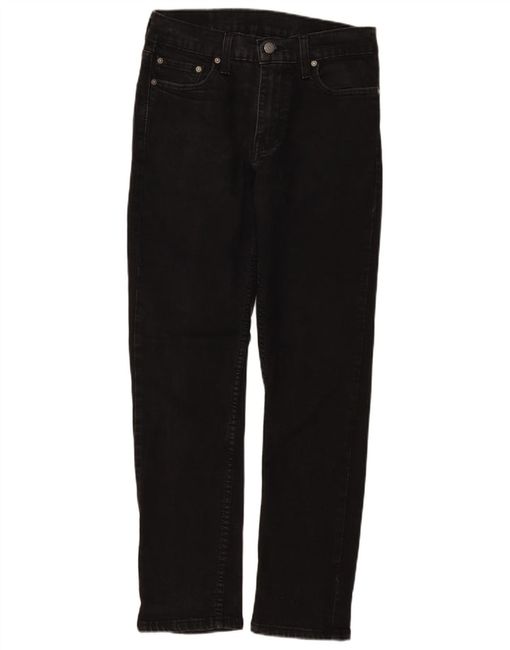 Levi's Mens 511 Tapered Jeans W30 L30 Black Cotton