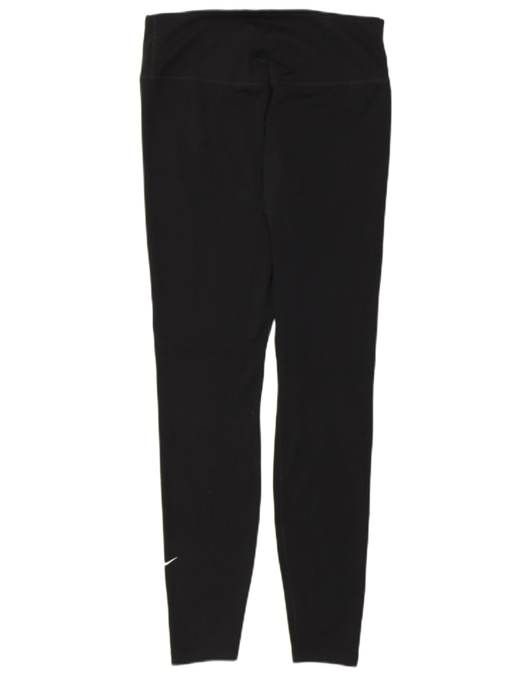 NIKE Womens Dri Fit Crop Leggings UK 12 Medium  Black