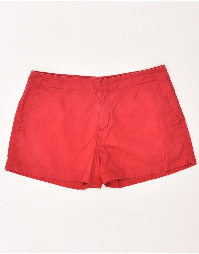 DKNY Womens Chino Shorts W27 Small  Red Cotton | Vintage Dkny | Thrift | Second-Hand Dkny | Used Clothing | Messina Hembry 