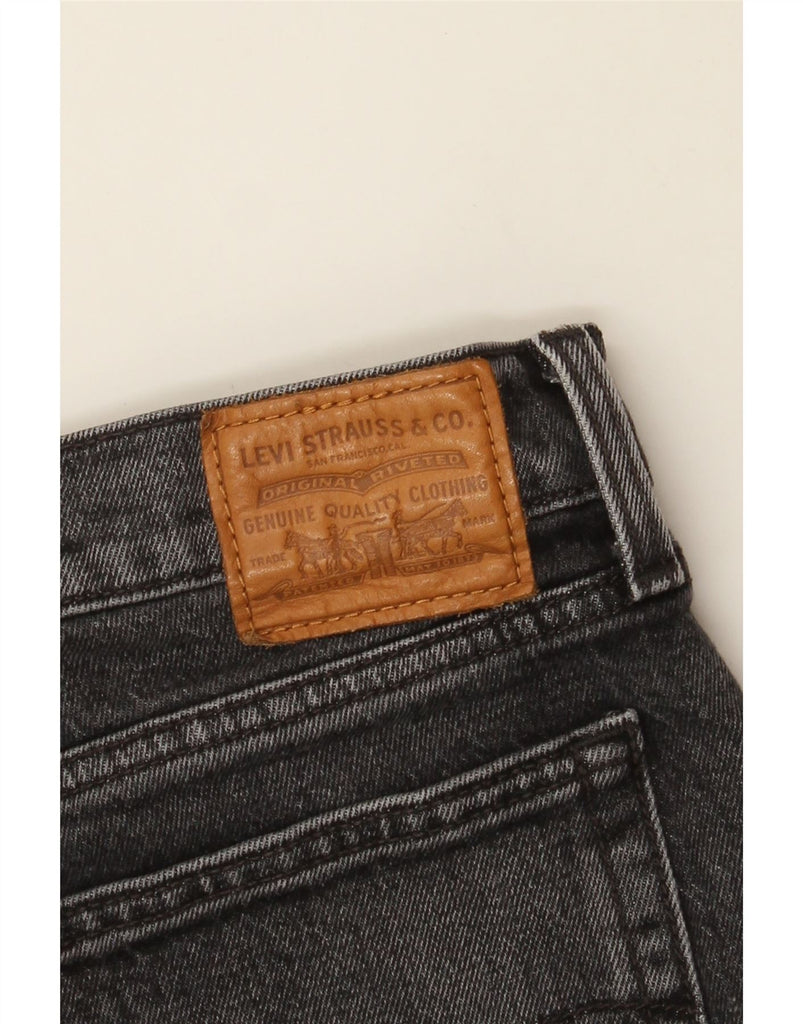 LEVI'S Womens Wedgie Cropped Jeans W30 L26 Grey Cotton Vintage Levi's and Second-Hand Levi's from Messina Hembry 