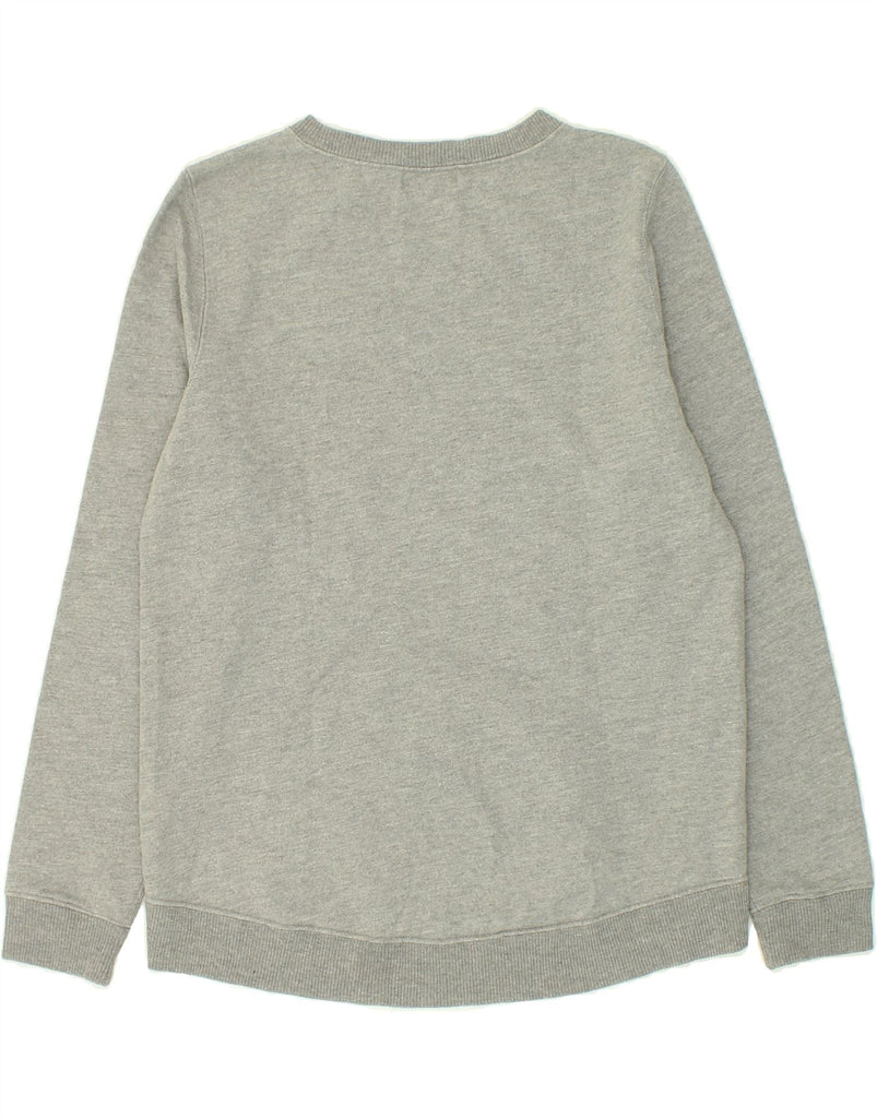 GAP Womens Sweatshirt Jumper UK 14 Medium Grey Cotton | Vintage Gap | Thrift | Second-Hand Gap | Used Clothing | Messina Hembry 