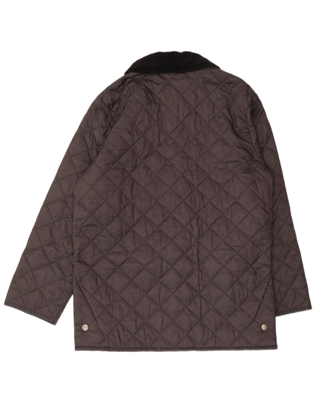 Barbour Mens Loose Fit Quilted Jacket UK 36 Small Black Polyamide