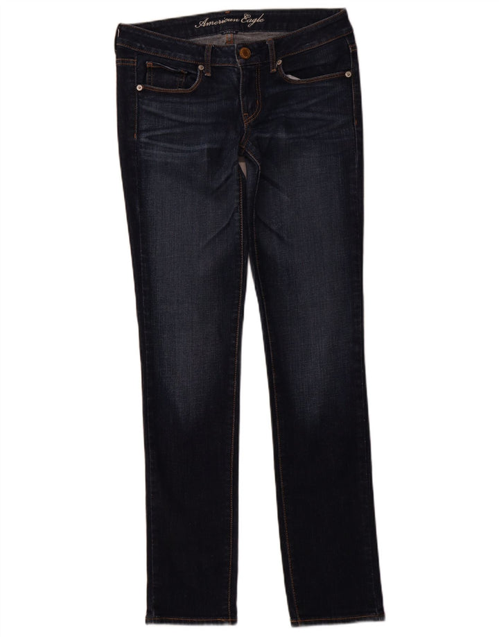AMERICAN EAGLE Womens Skinny Jeans W29 L31 Navy Blue