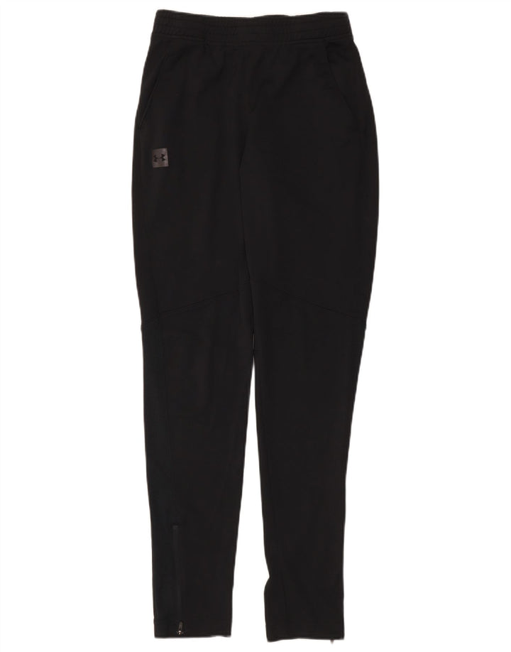 Under Armour Womens Tracksuit Trousers UK 14 Medium  Black Polyester