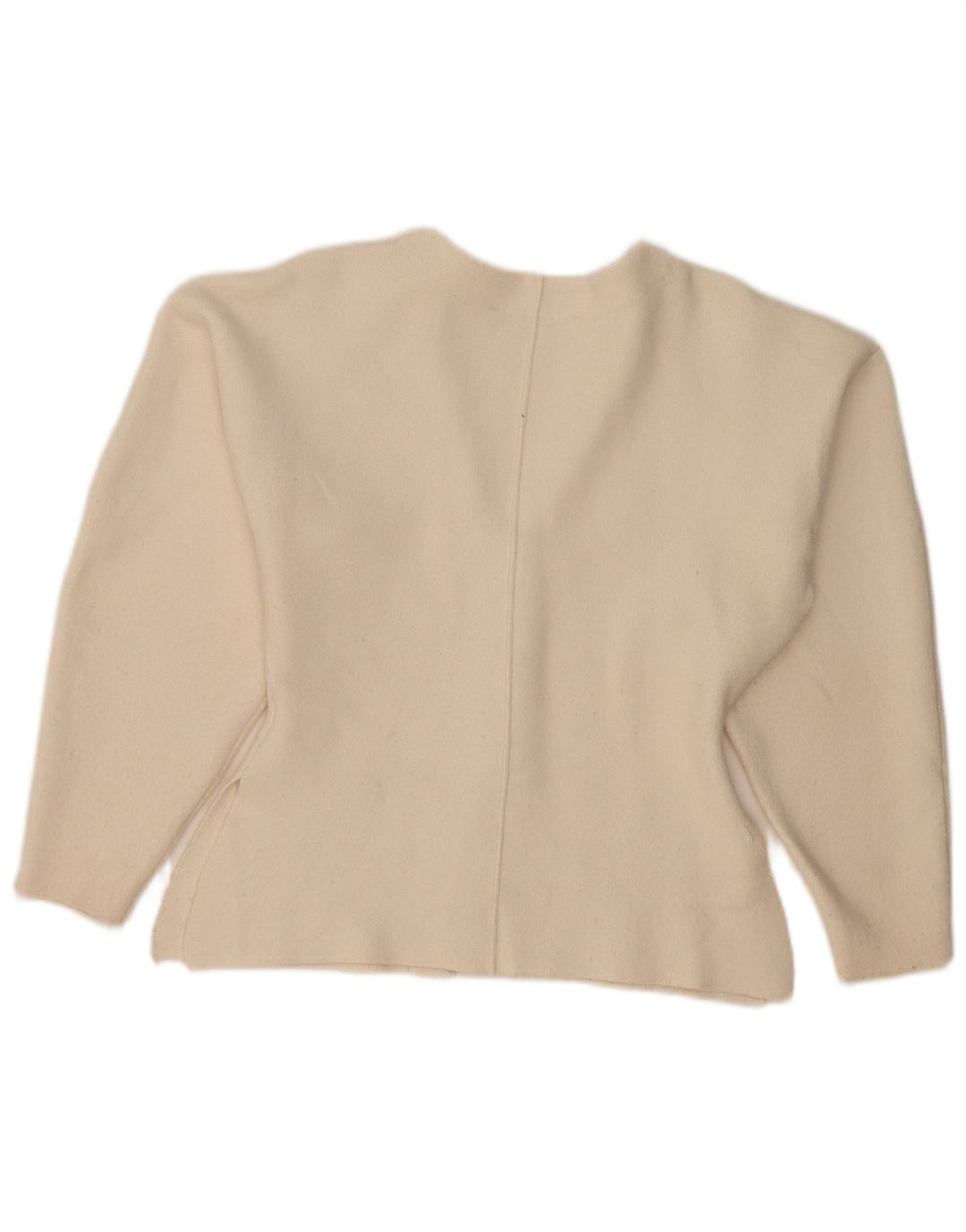 Zara Womens Cardigan Sweater UK 10 Small Beige Viscose