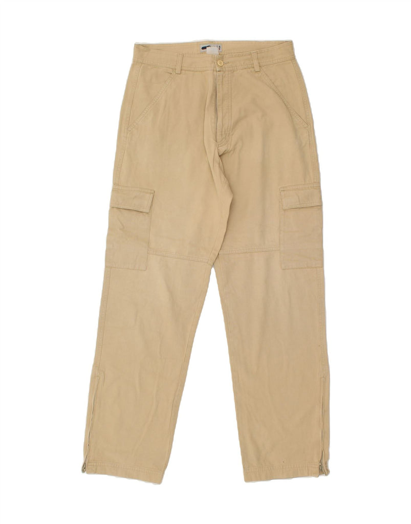 FILA Mens Straight Cargo Trousers IT 48 Medium W32 L31  Beige | Vintage Fila | Thrift | Second-Hand Fila | Used Clothing | Messina Hembry 