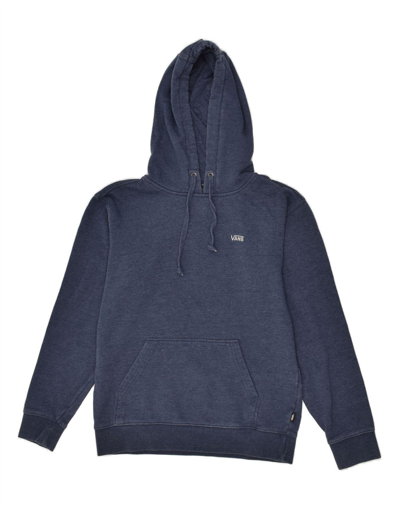 VANS Mens Hoodie Jumper XS Navy Blue Cotton | Vintage Vans | Thrift | Second-Hand Vans | Used Clothing | Messina Hembry 