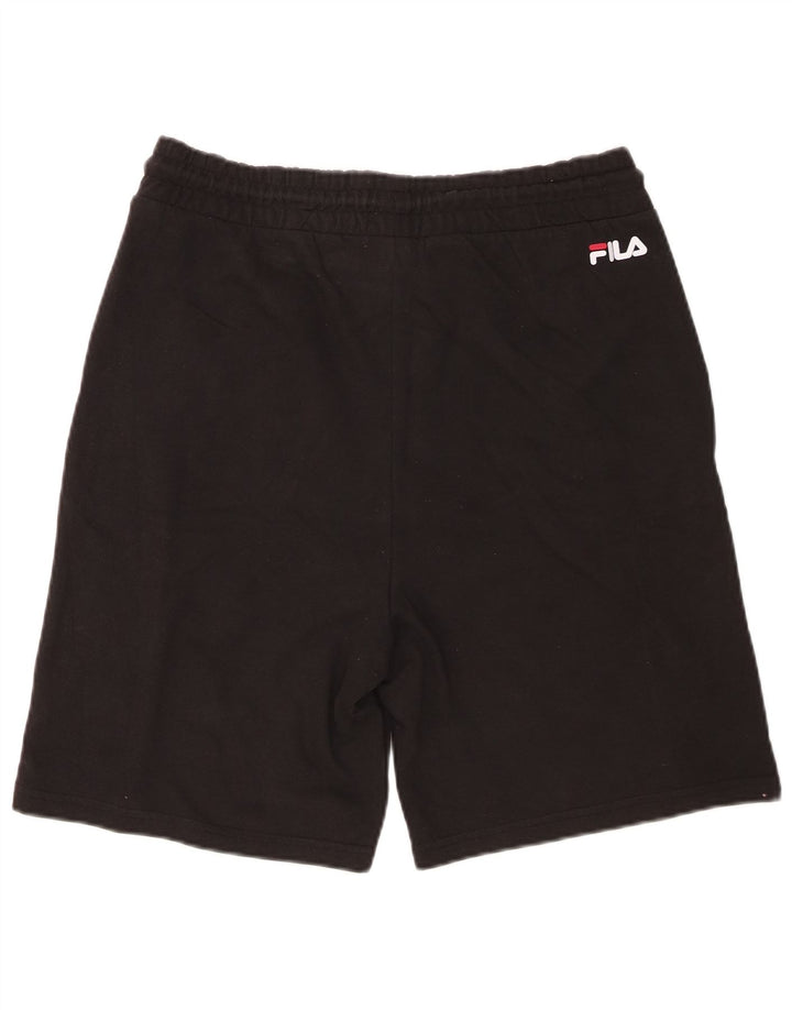 Fila Mens Sport Shorts Large  Black Colourblock Cotton
