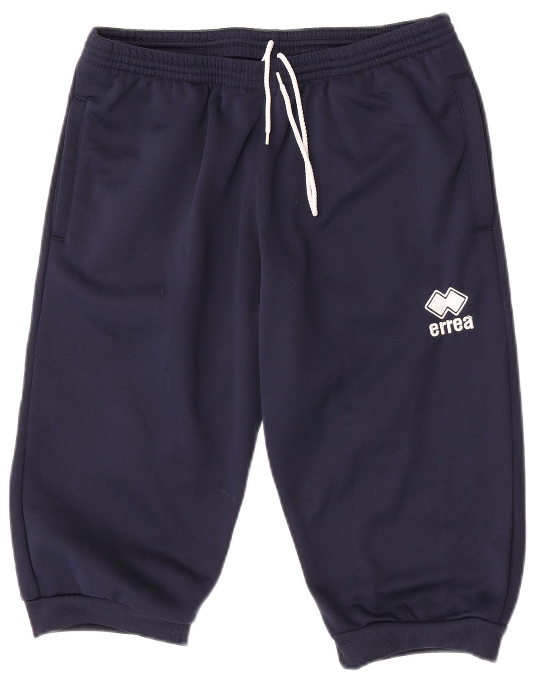 Errea Womens Sport Shorts UK 14 Large Navy Blue Polyester