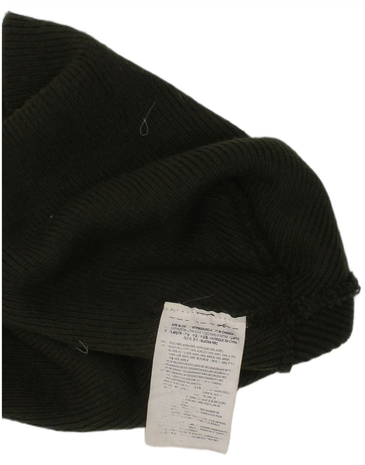 Vans Mens Knit Beanie Hat One Size Khaki Acrylic Logo