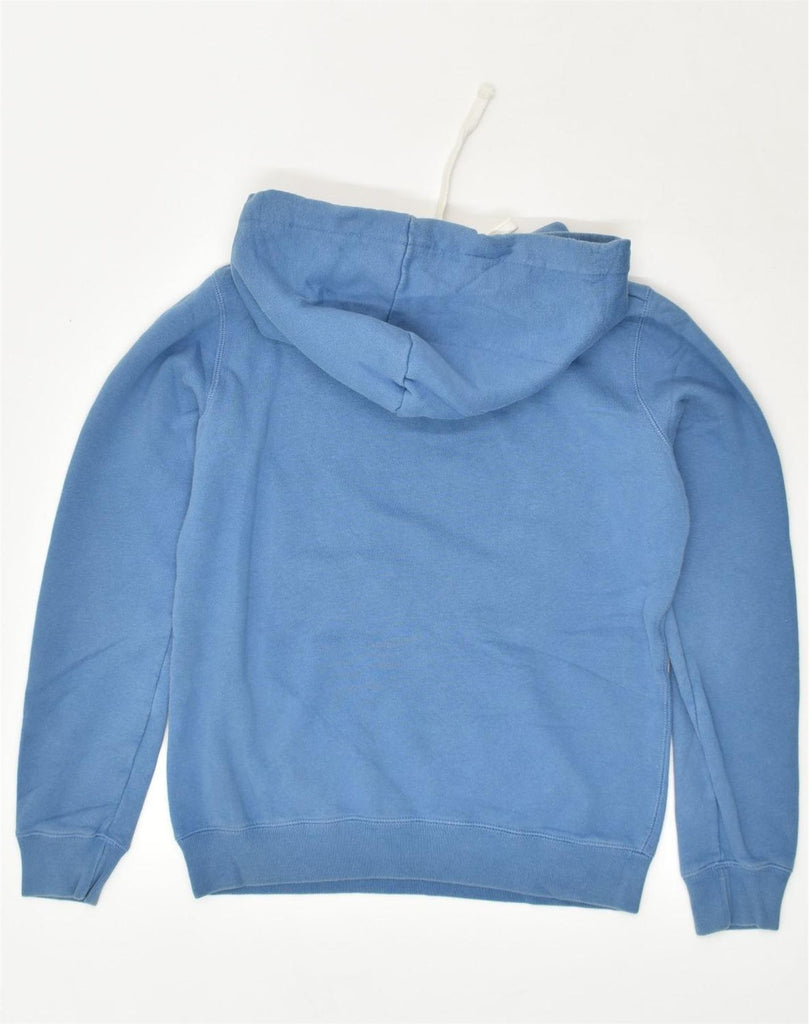 JACK WILLS Womens Graphic Hoodie Jumper UK 10 Small  Blue | Vintage Jack Wills | Thrift | Second-Hand Jack Wills | Used Clothing | Messina Hembry 