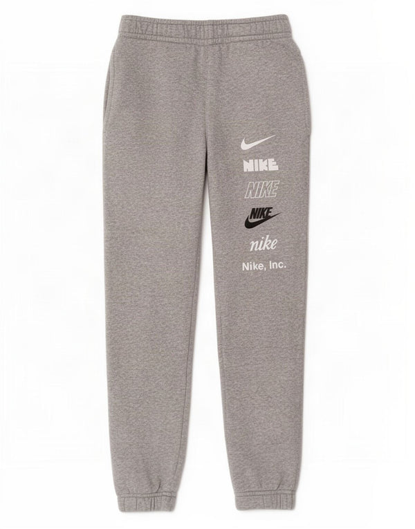 Nike Boys Tracksuit Trousers Joggers 10-11 Years Medium Grey Flecked