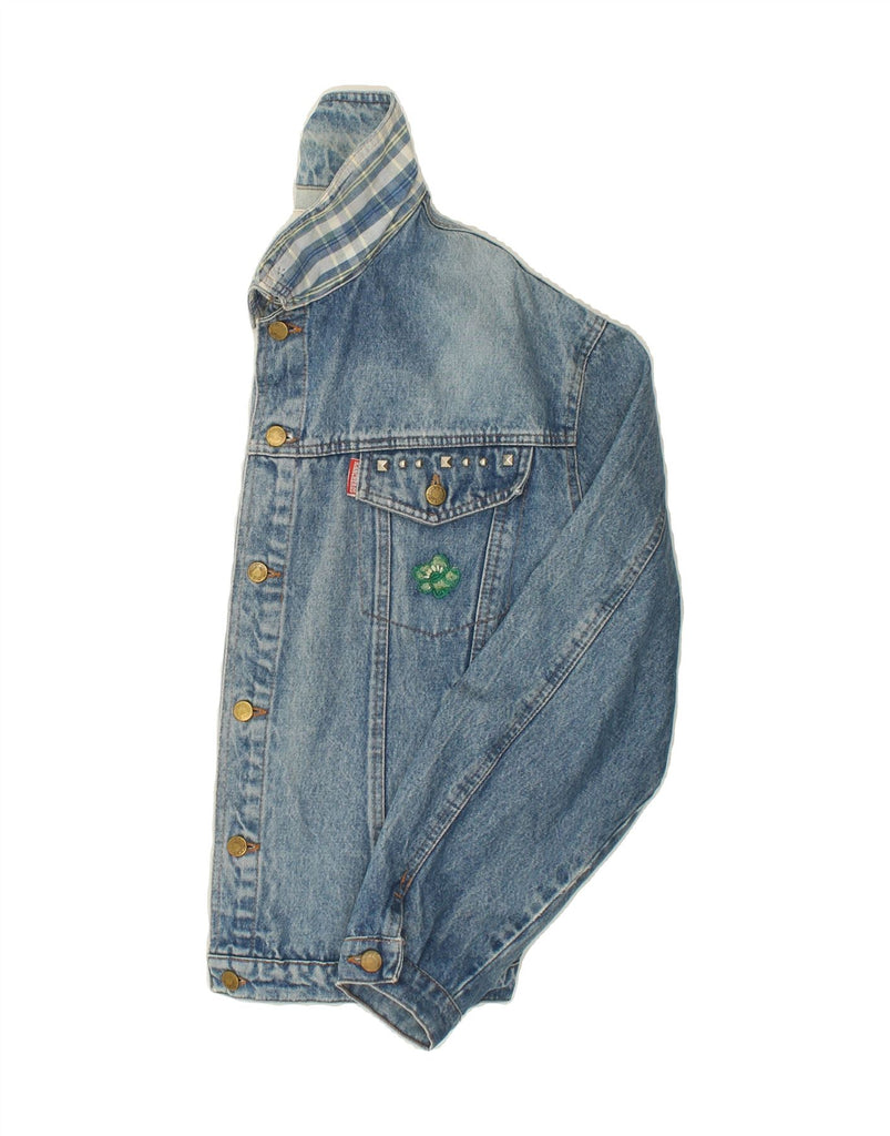 RANCHEROS Womens Denim Jacket IT 50 XL Blue Cotton Vintage Rancheros and Second-Hand Rancheros from Messina Hembry 