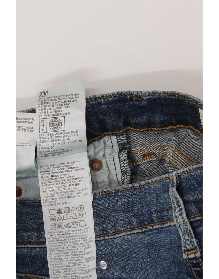 Levi's Mens 511 Slim Jeans W29 L32 Blue Cotton