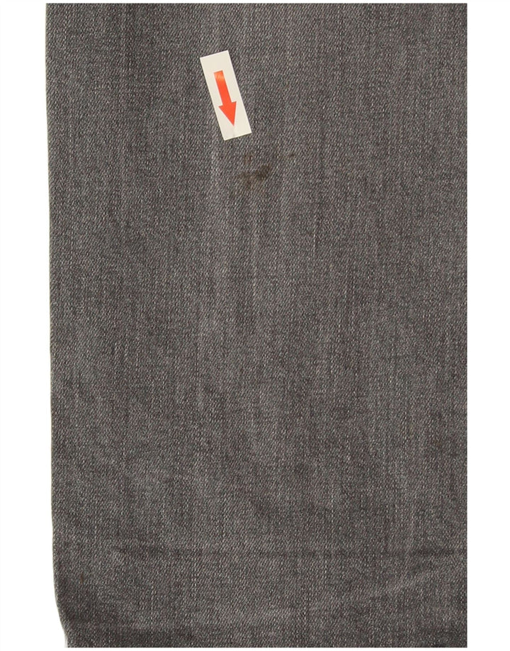 Jack & Jones Womens Tim Slim Jeans W33 L32 Grey Cotton