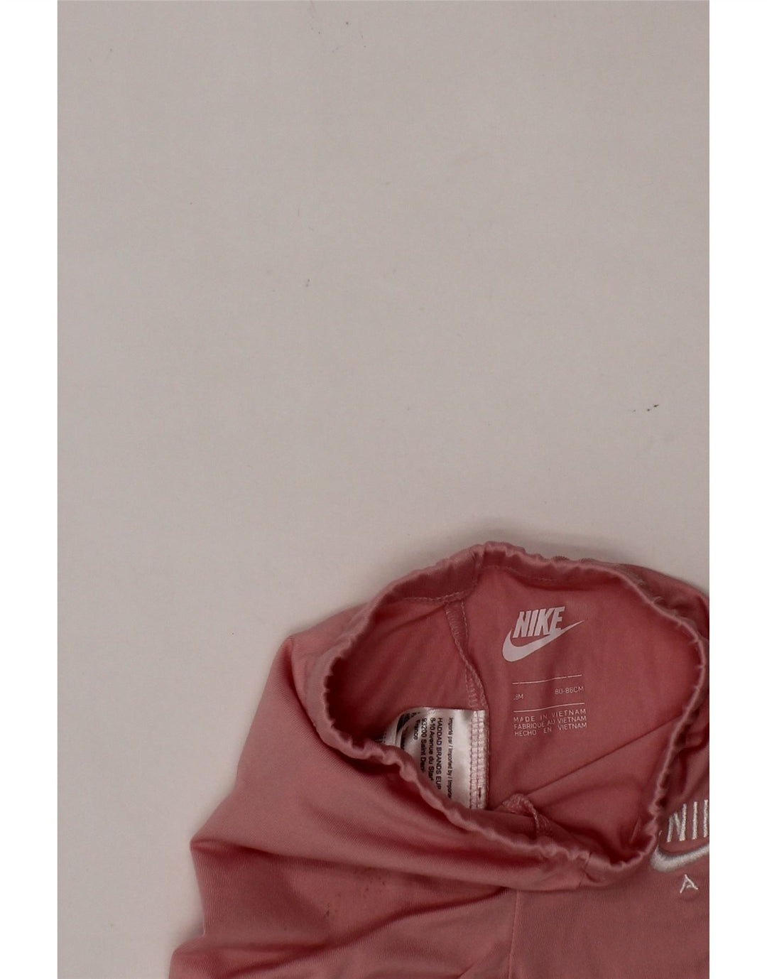 NIKE Baby Girls Graphic Leggings 12-18 Months  Pink Polyester