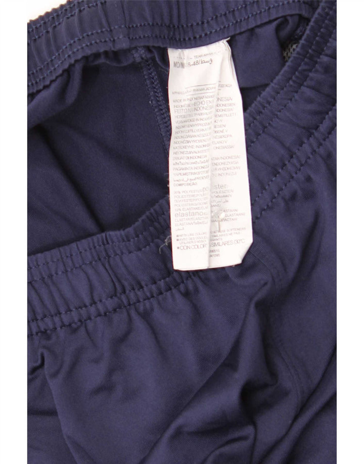 Under Armour Mens Tracksuit Trousers Medium Navy Blue Polyester
