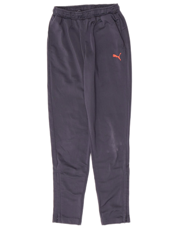 Puma Boys Tracksuit Trousers 11-12 Years  Navy Blue Polyester