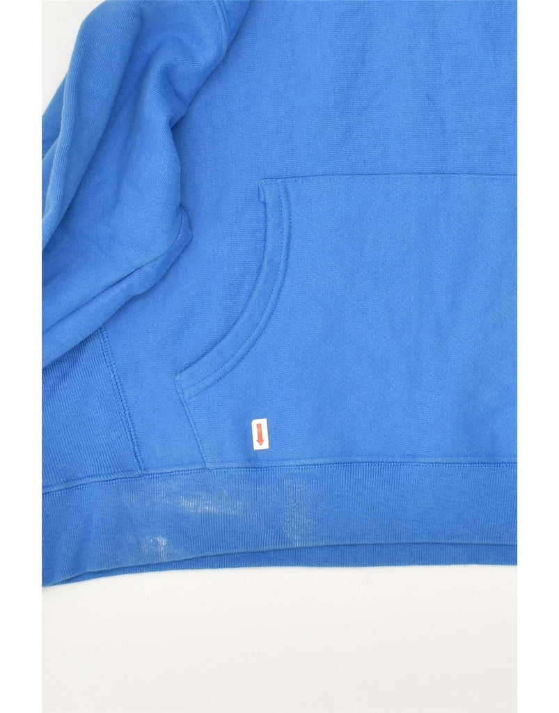 CHAMPION Womens Hoodie Jumper UK 18 XL Blue Cotton | Vintage Champion | Thrift | Second-Hand Champion | Used Clothing | Messina Hembry 