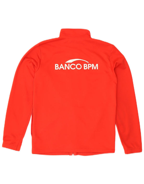 Puma Boys AC Milan Graphic Tracksuit Top Jacket 13-14 Years Red Polyester