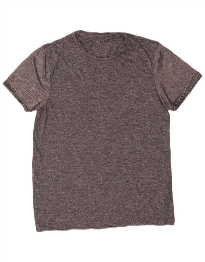 ALL SAINTS Mens T-Shirt Top Large Grey Viscose