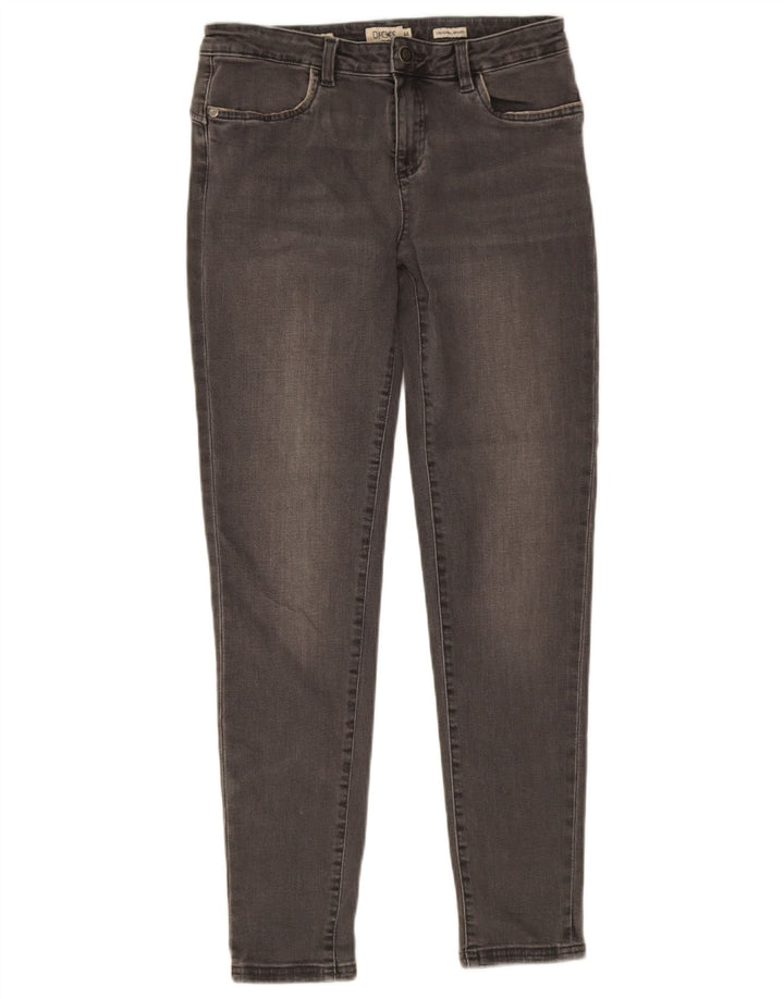 Dack's Womens Skinny Jeans IT 44 Medium W30 L28 Grey Cotton