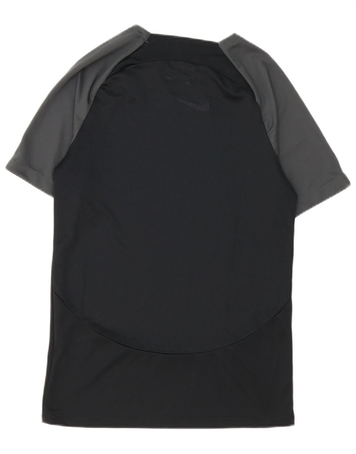 Nike Mens Dri Fit Graphic T-Shirt Top Small Black Colourblock Polyester