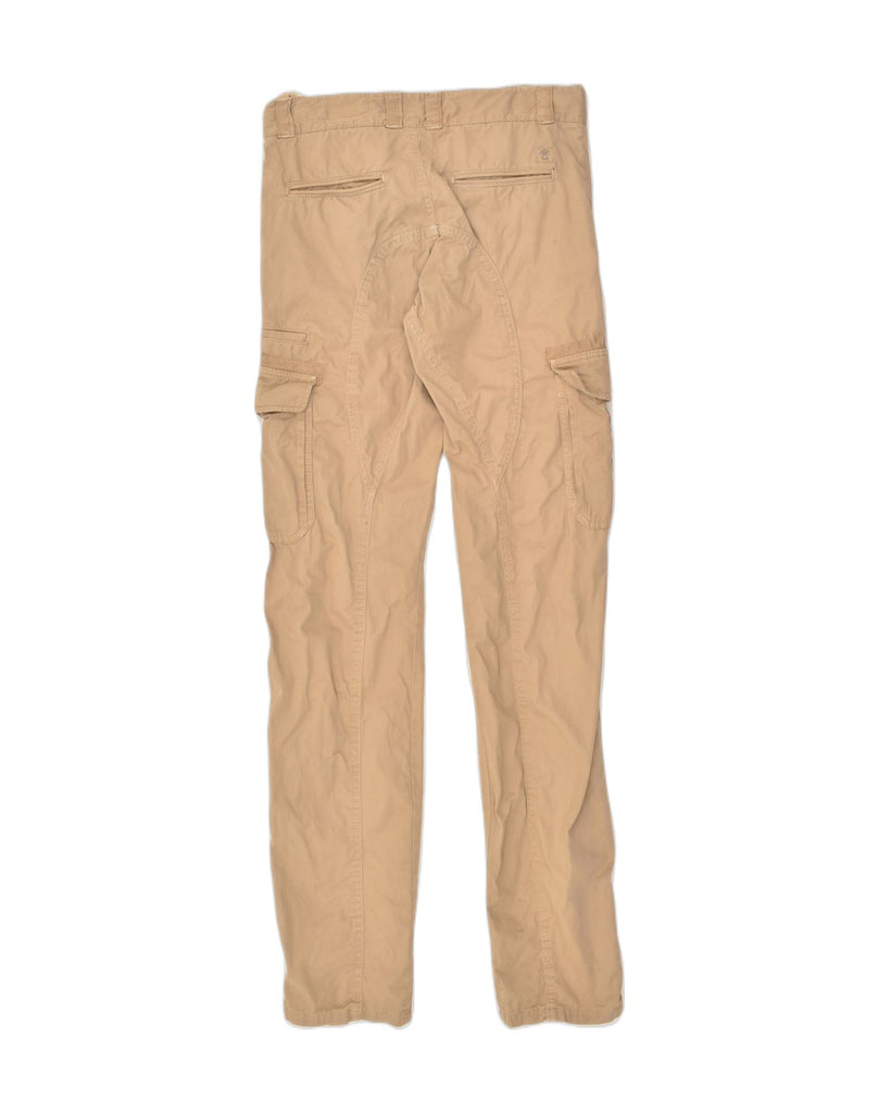 MASSIMO DUTTI Girls Slim Cargo Trousers 13-14 Years W27 L34  Brown Cotton | Vintage Massimo Dutti | Thrift | Second-Hand Massimo Dutti | Used Clothing | Messina Hembry 