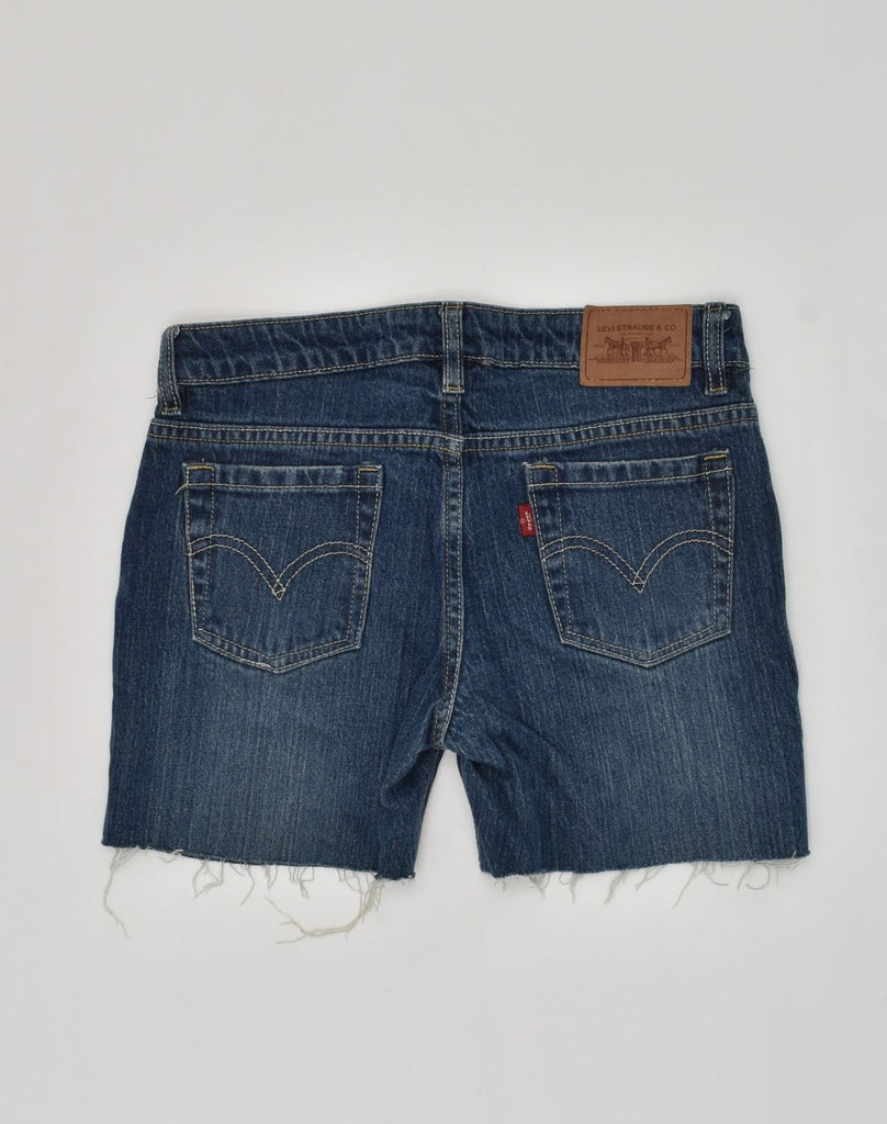 LEVI'S Girls 517 Denim Shorts 15-16 Years W27 Blue Cotton | Vintage Levi's | Thrift | Second-Hand Levi's | Used Clothing | Messina Hembry 