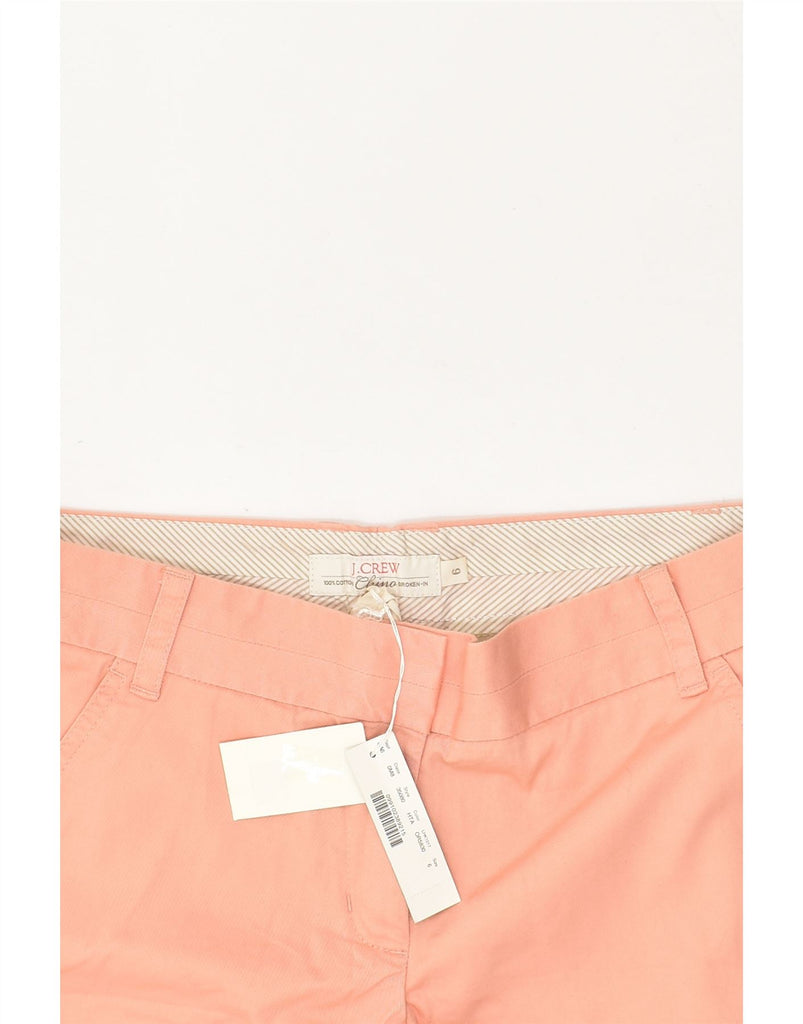 J. CREW Womens Broken In Chino Shorts US 6 Medium W32 Pink Cotton | Vintage J. Crew | Thrift | Second-Hand J. Crew | Used Clothing | Messina Hembry 