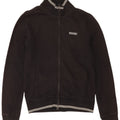 Woolrich Mens Tracksuit Top Jacket Medium Black Cotton