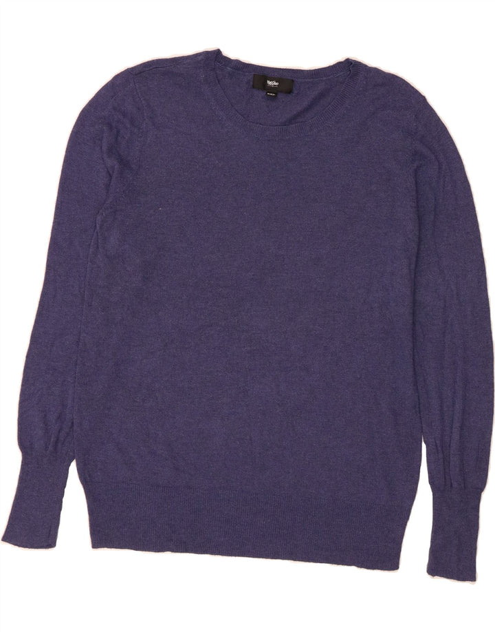 MOSSIMO Womens Crew Neck Jumper Sweater UK 20 2XL Purple Nylon Vintage Mossimo and Second-Hand Mossimo from Messina Hembry 