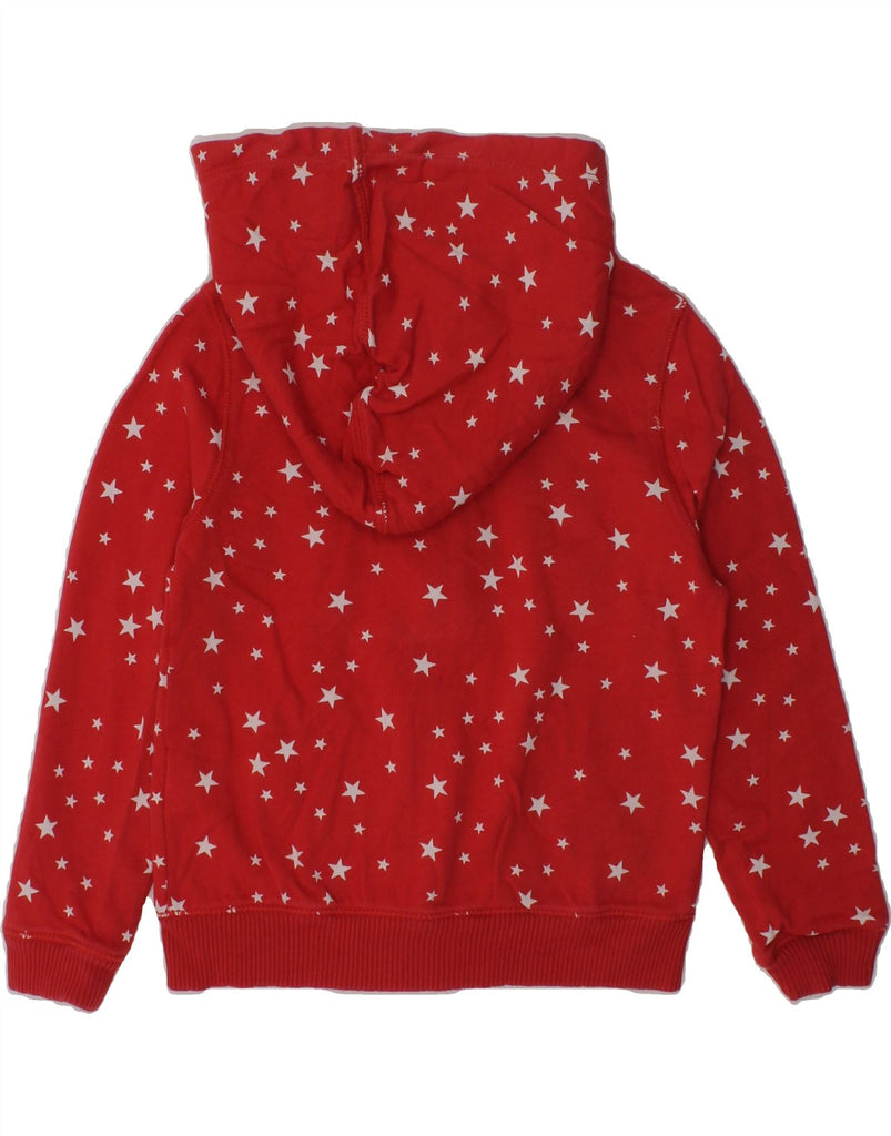 GAP Girls Graphic Zip Hoodie Sweater 3-4 Years Red Spotted Cotton | Vintage Gap | Thrift | Second-Hand Gap | Used Clothing | Messina Hembry 