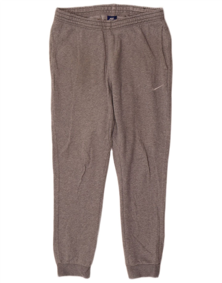 Nike Mens Tracksuit Trousers Joggers Medium  Grey Cotton