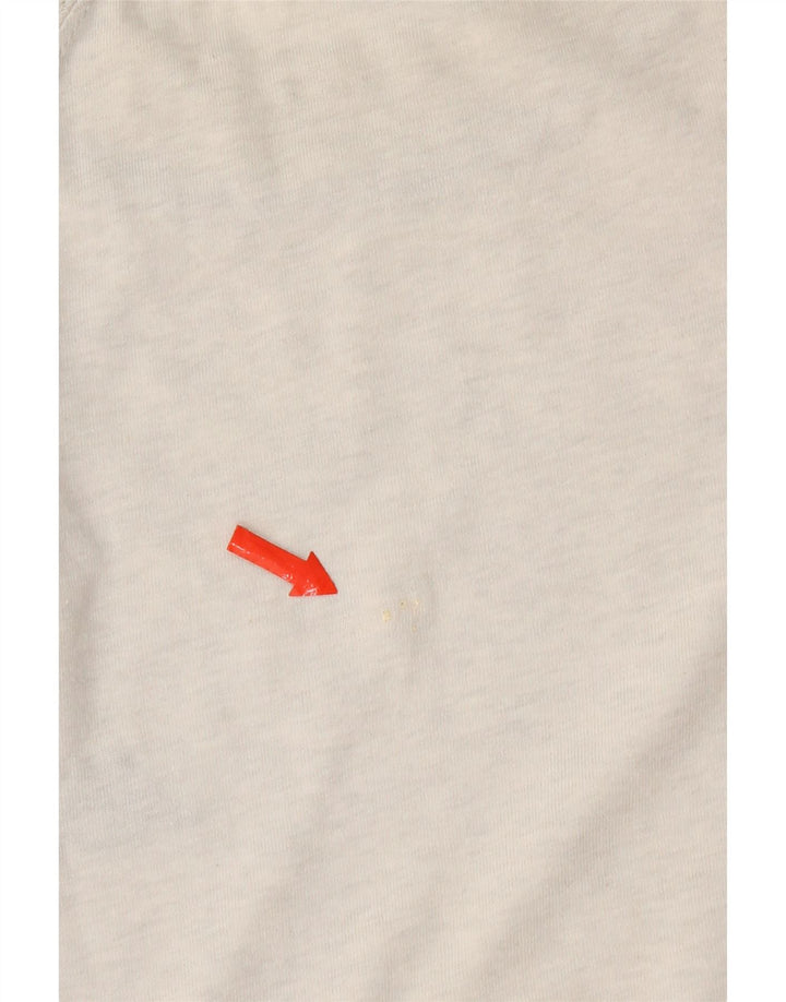 Kappa Mens T-Shirt Top 2XL Grey Flecked Cotton