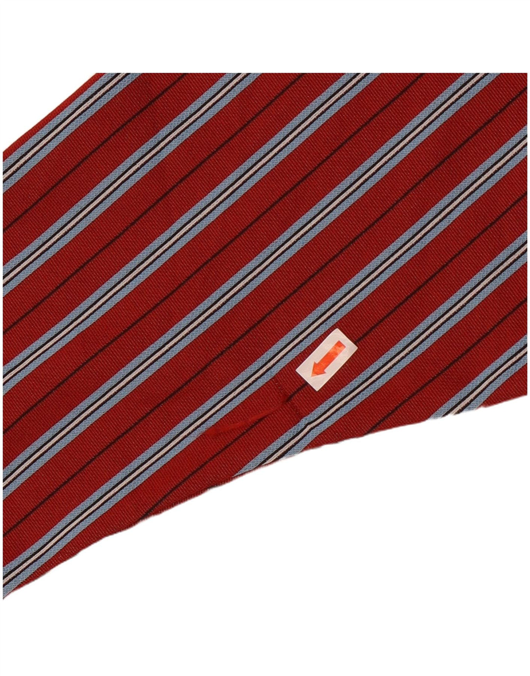 Zara Womens Crop Top Long Sleeve UK 14 Medium Red Striped