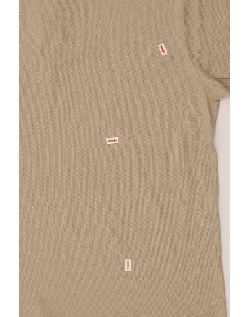 LACOSTE Mens Polo Shirt Size 6 XL Beige Vintage Lacoste and Second-Hand Lacoste from Messina Hembry 
