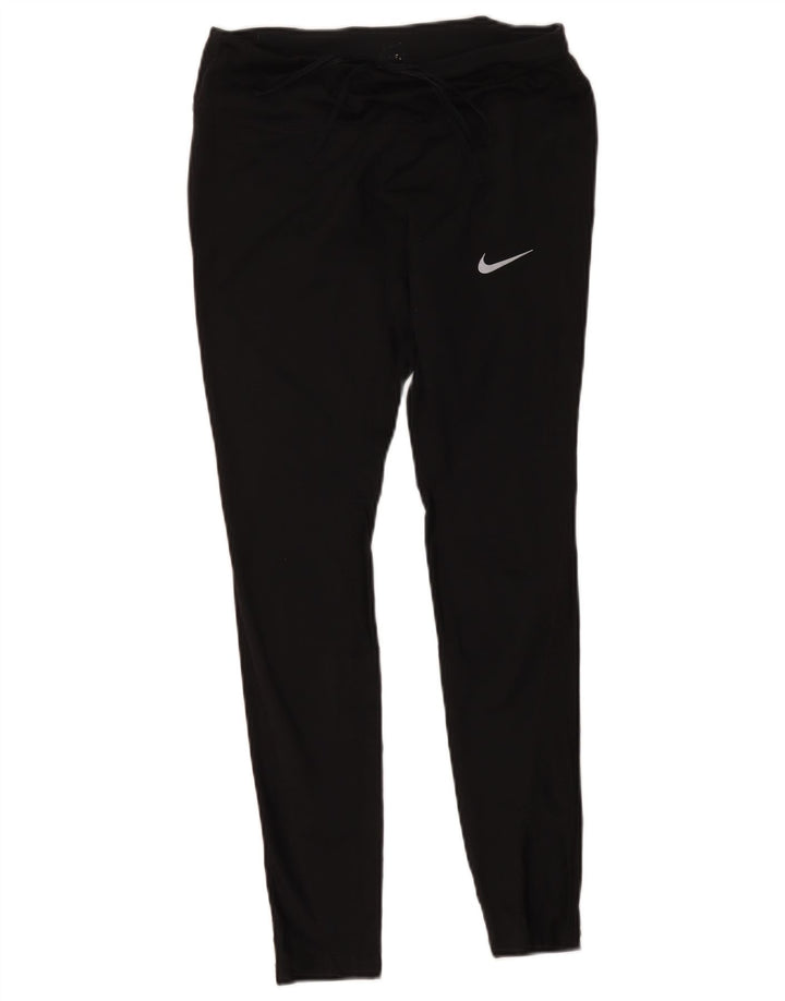 Nike Womens Dri Fit Leggings UK 14 Medium Black
