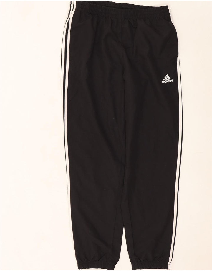 Adidas Mens Tracksuit Trousers Joggers Large  Black Polyester