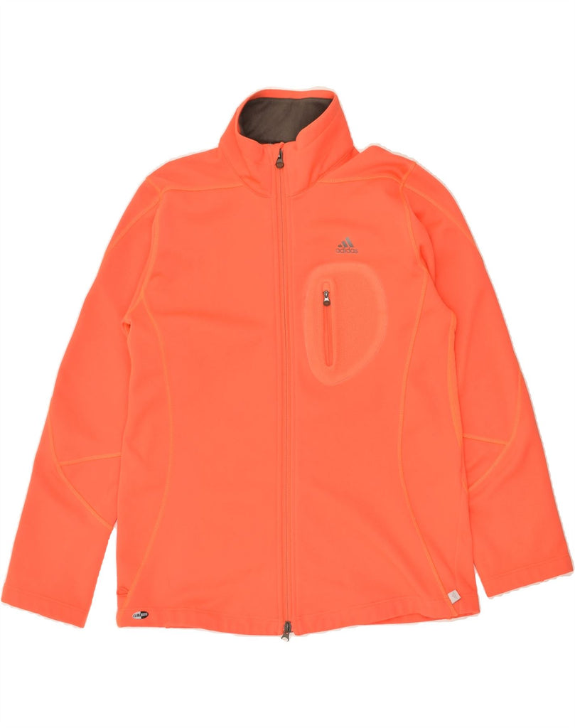 ADIDAS Womens Clima 365 Tracksuit Top Jacket UK 20 2XL Orange Polyester | Vintage Adidas | Thrift | Second-Hand Adidas | Used Clothing | Messina Hembry 