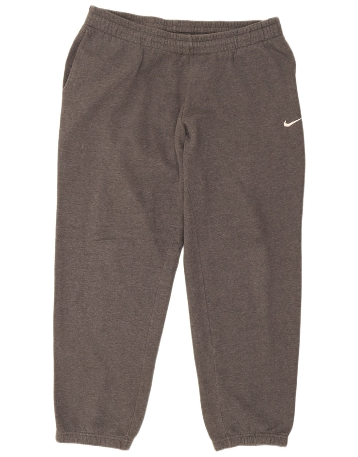 Nike Mens Tracksuit Trousers Joggers XL  Grey Cotton