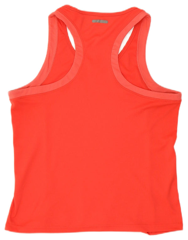 REEBOK Womens Vest Top UK 12/14 Medium Red