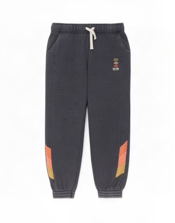 Rip Curl Womens Tracksuit Trousers Joggers UK 10 Small Grey Colourblock