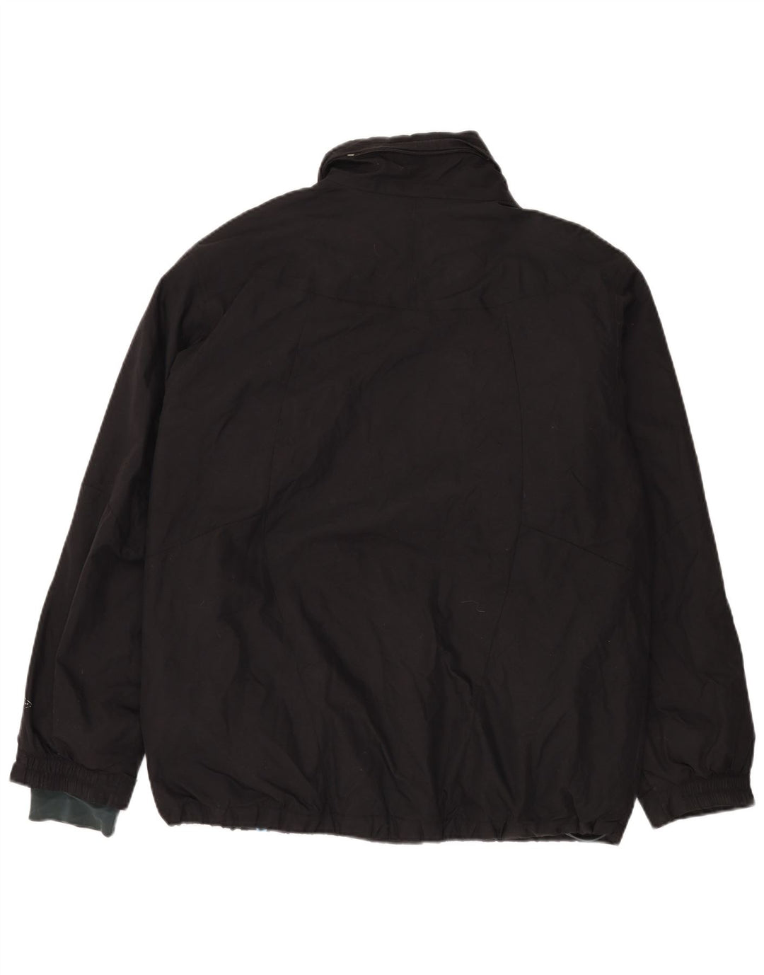 Columbia Mens Windbreaker Jacket UK 40 Large Black Nylon