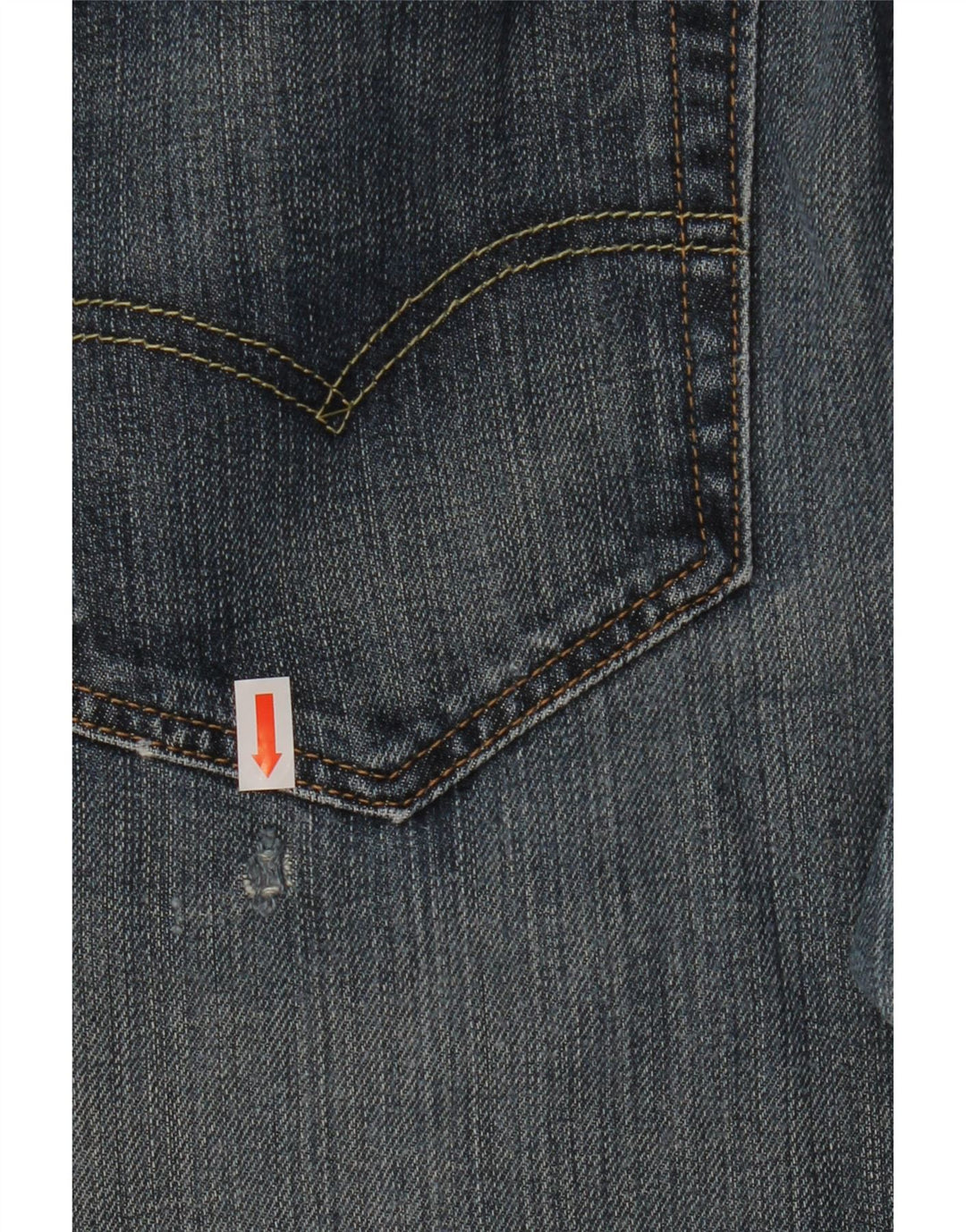 Levi's Mens 501 Straight Jeans W36 L30 Blue Cotton