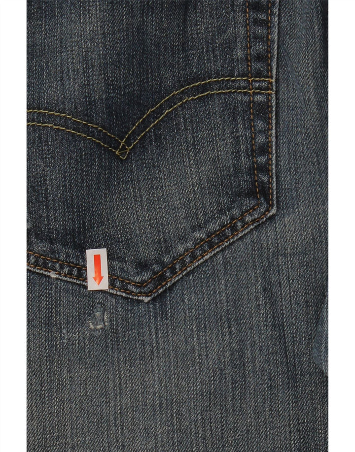 Levi's Mens 501 Straight Jeans W36 L30 Blue Cotton