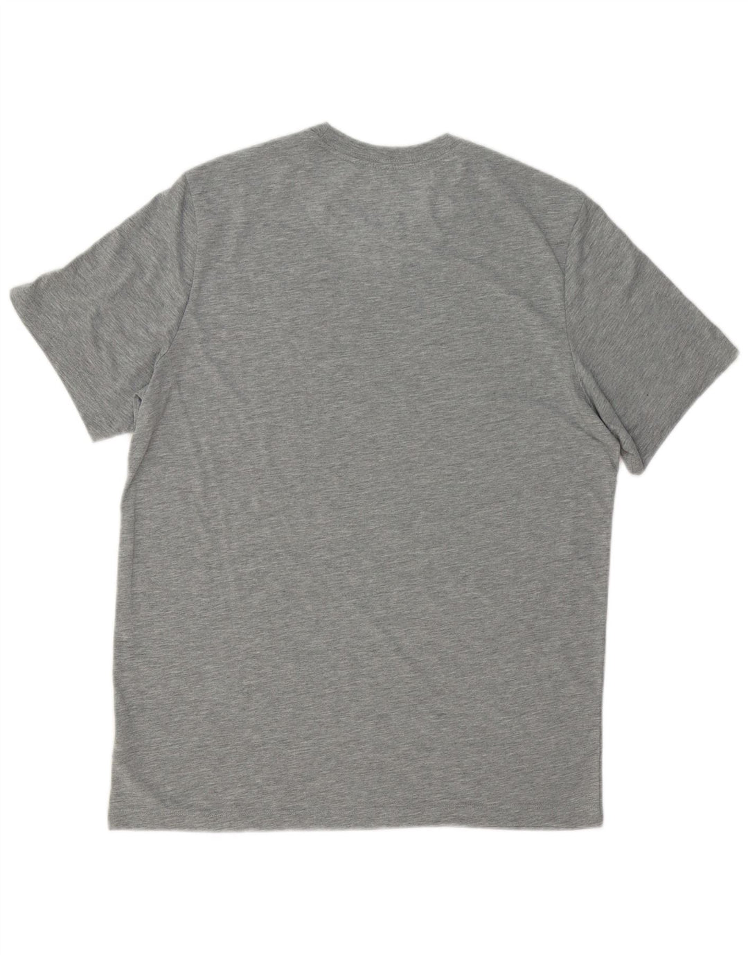 NIKE Mens Dri Fit Graphic T-Shirt Top Large Grey Polyester