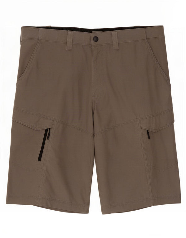 Marks & Spencer Mens Cargo Shorts Large W36 Grey Cotton