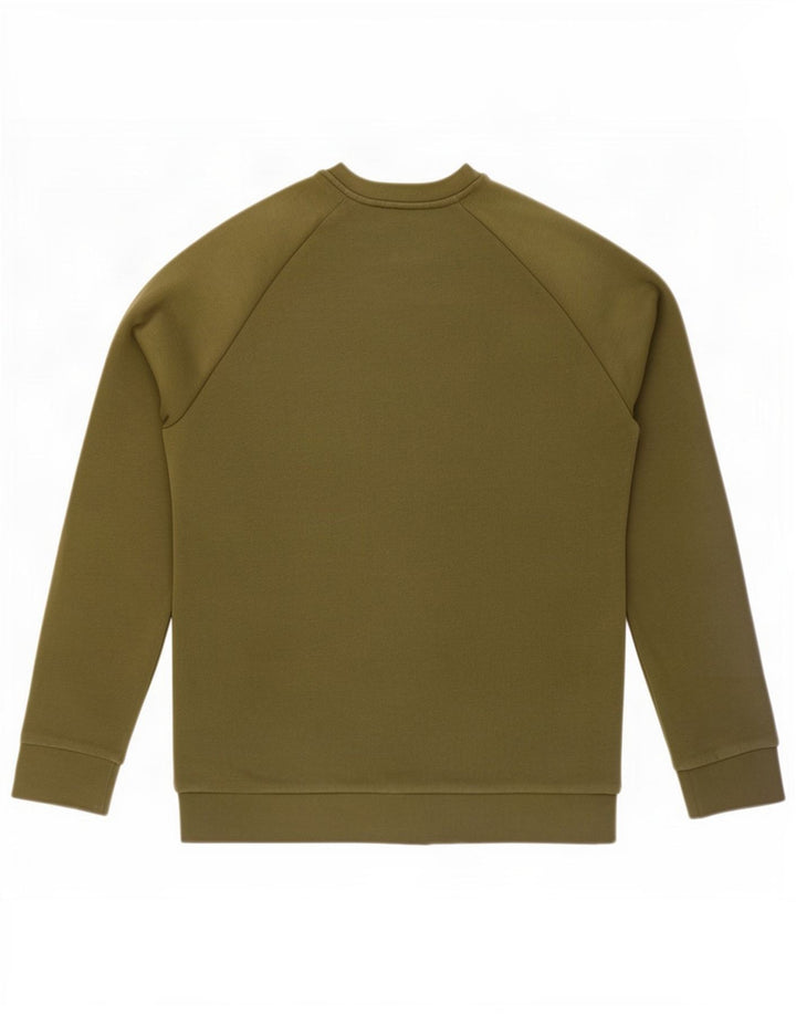 Adidas Mens Sweatshirt Jumper Medium Khaki Cotton